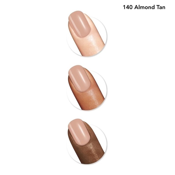 💖3/$15💖 Sally Hansen Good Kind Pure Vegan Polish *140 Almond Tan* - Picture 5 of 5